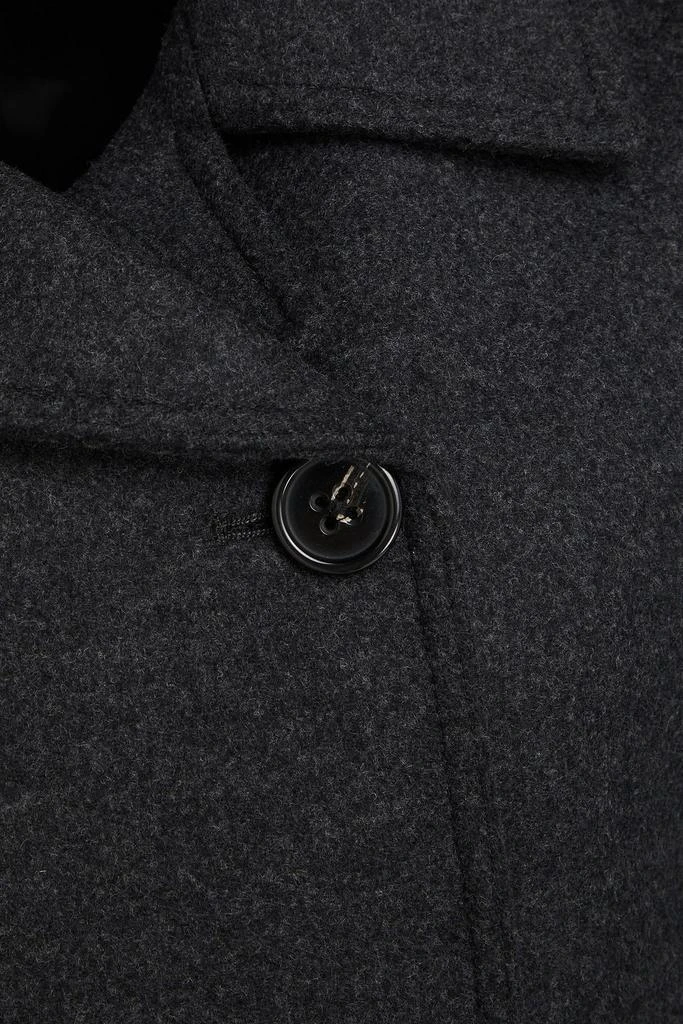 Theory Double-breasted wool-blend felt coat 4