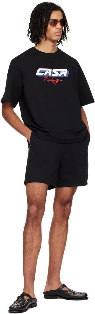 Casablanca SSENSE Exclusive Black T-Shirt 4