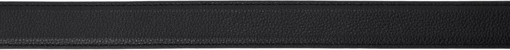 Andersons Black Old School Classic Stitch Trimmed Belt