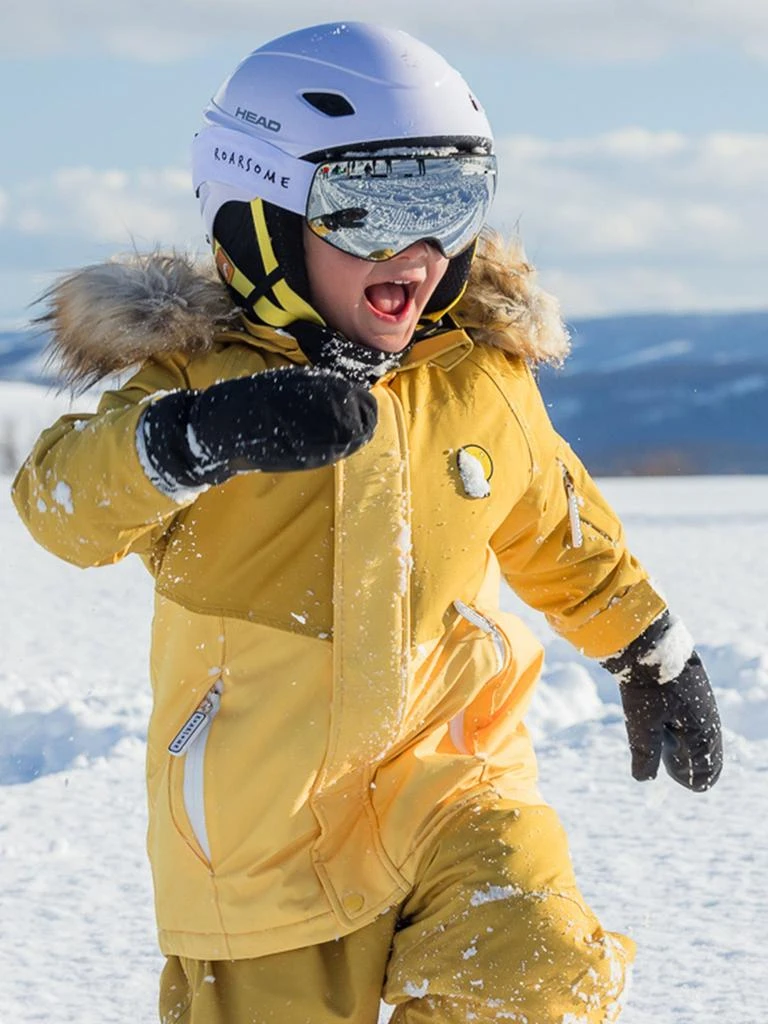 Roarsome Kids Ski Goggles in Silver 3