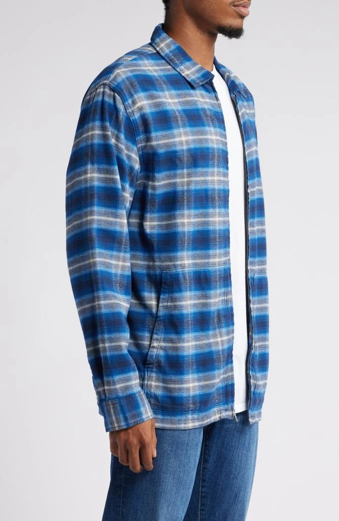 Vans Montwood Check Flannel Zip Shirt Jacket 4