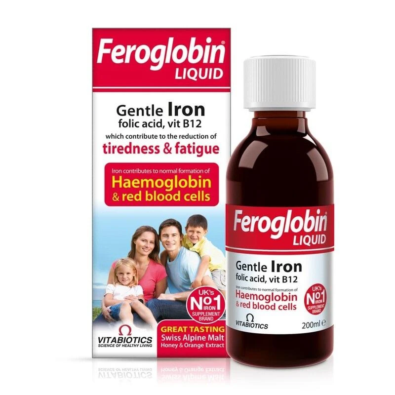 Vitabiotics Vitabiotics - Feroglobin Liquid (200ml) 1