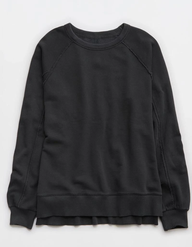 Aerie Aerie East West Crew Sweatshirt 3