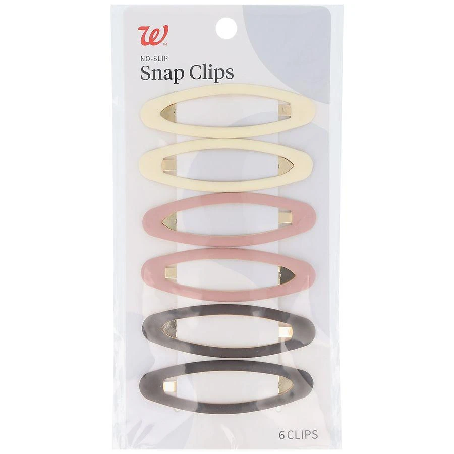 Walgreens No-Slip Snap Clips
