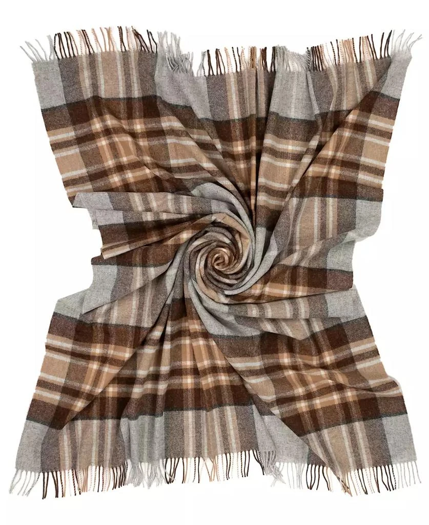 Prince of Scots Highland Tweeds Shetland Lambswool Throw, 55 " x 72" 4