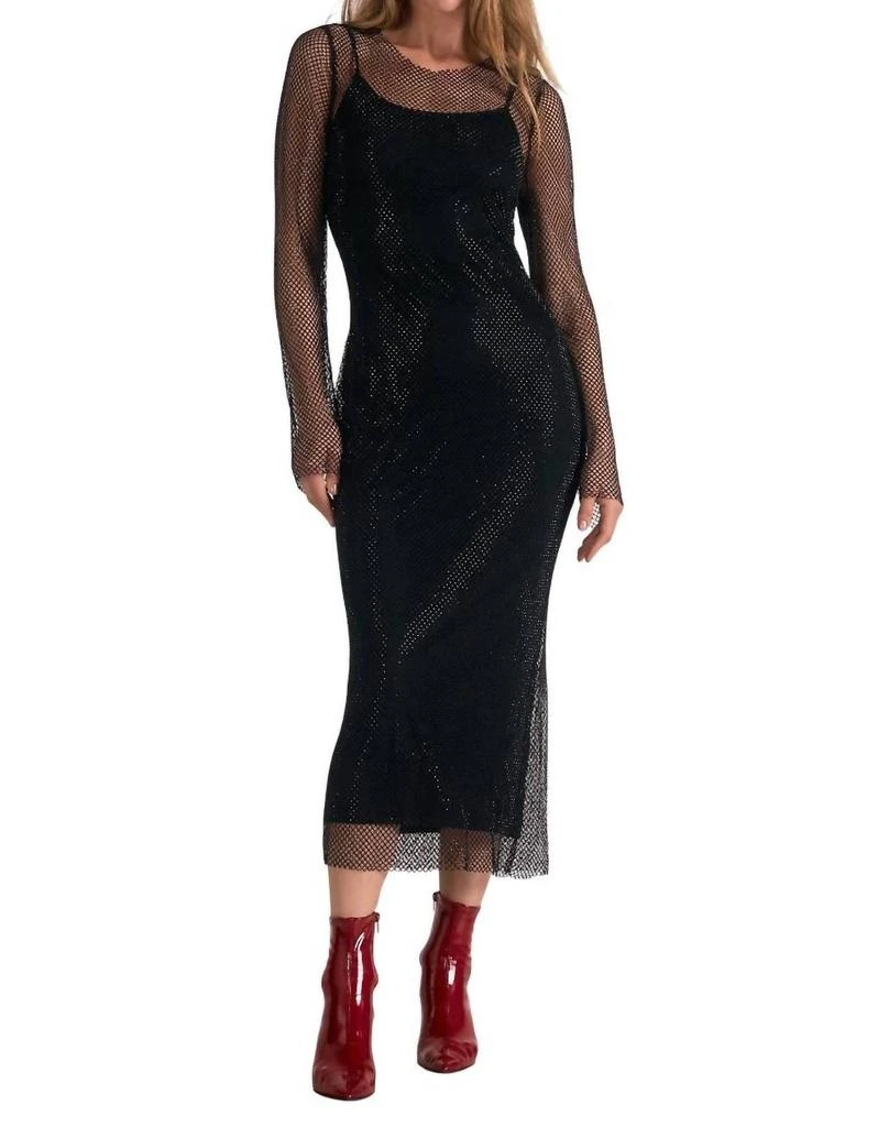 Elan Elan - Raven Midi Dress 1