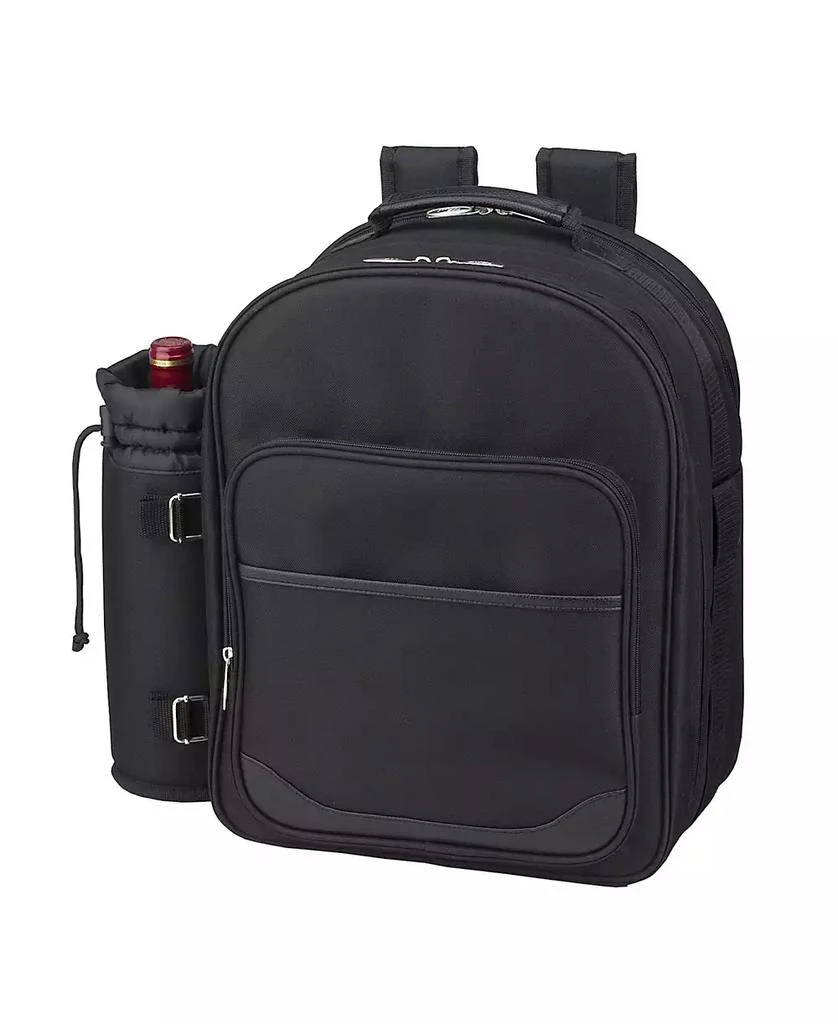Picnic At Ascot Deluxe 4 Person Picnic Backpack Cooler with Insulated Wine Pouch 1