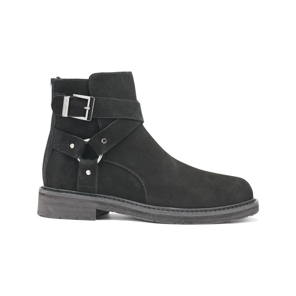 KARL LAGERFELD PARIS Karl Lagerfeld Men's Suede Harness Tire Tread Sole Boot 2