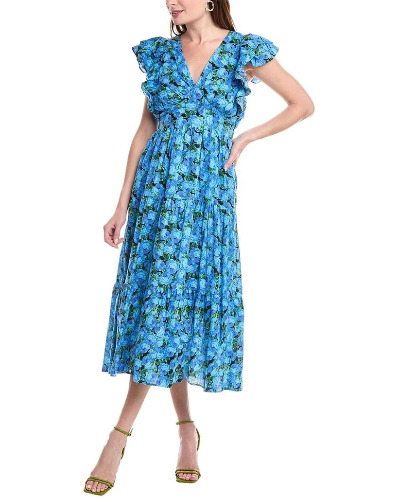 English Factory Tiered Midi Dress 1