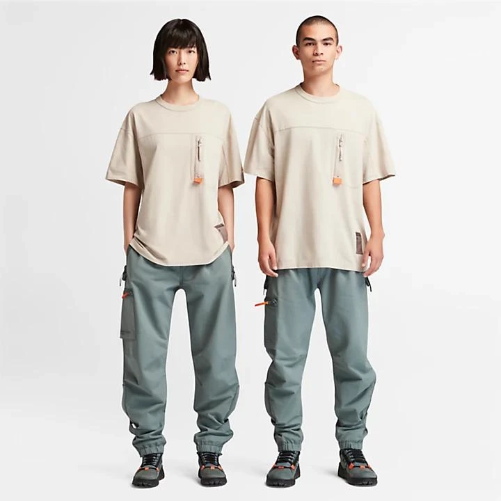 Timberland All Gender EK+ by Raeburn Softshell Cargo Trousers in Green 3