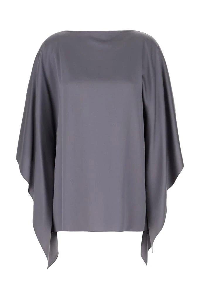 Lanvin Grey Acetate Blend Blouse 1