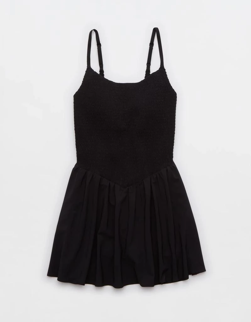 AE OFFLINE By Aerie Real Me Smocked Flowy Dress 3