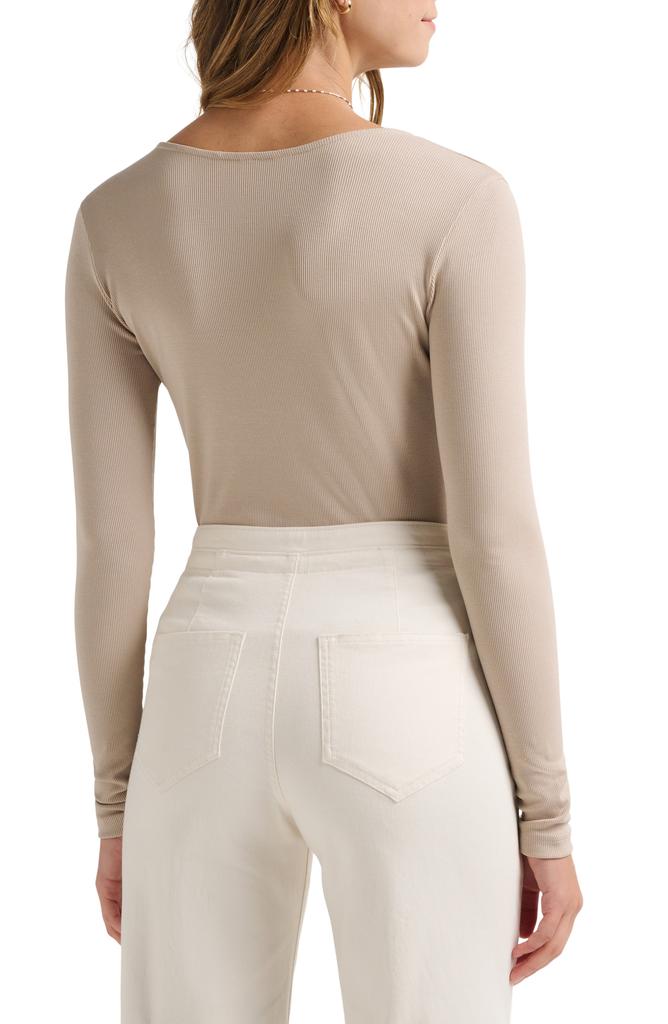 Travis Mathew Sun Season Rib Long Sleeve Top