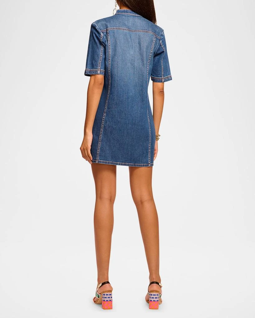 Ramy Brook Skylar Denim Mini Dress 3