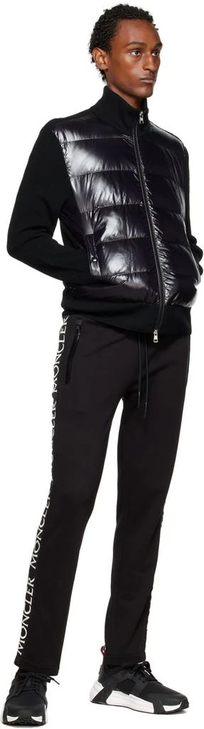 Moncler Black Paneled Down Jacket 4