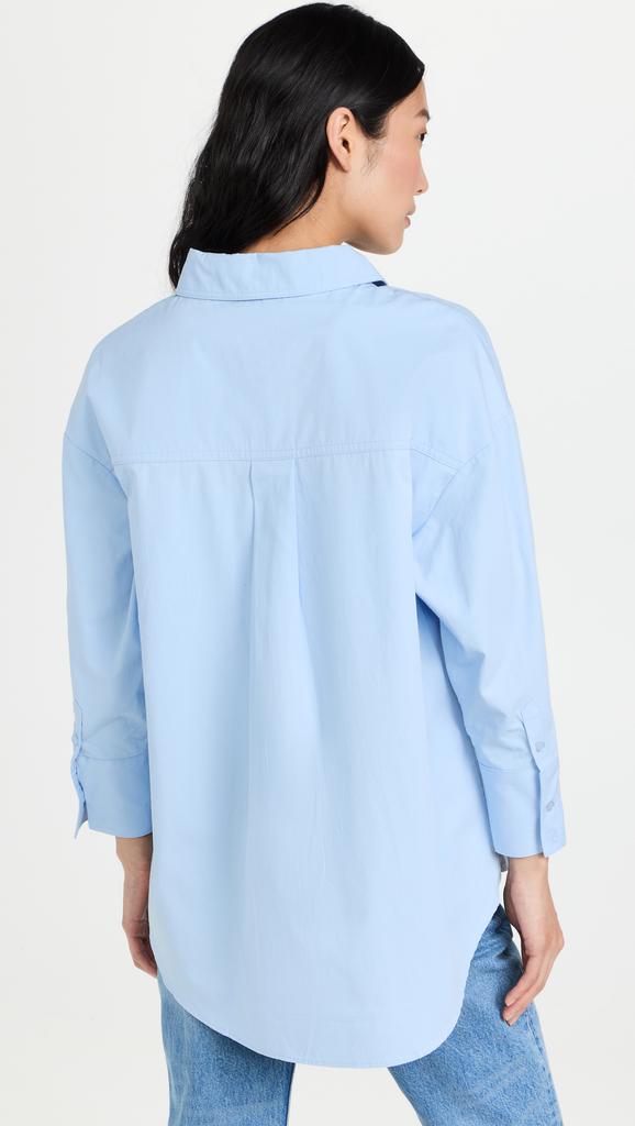 ANINE BING Mika Shirt - Blue