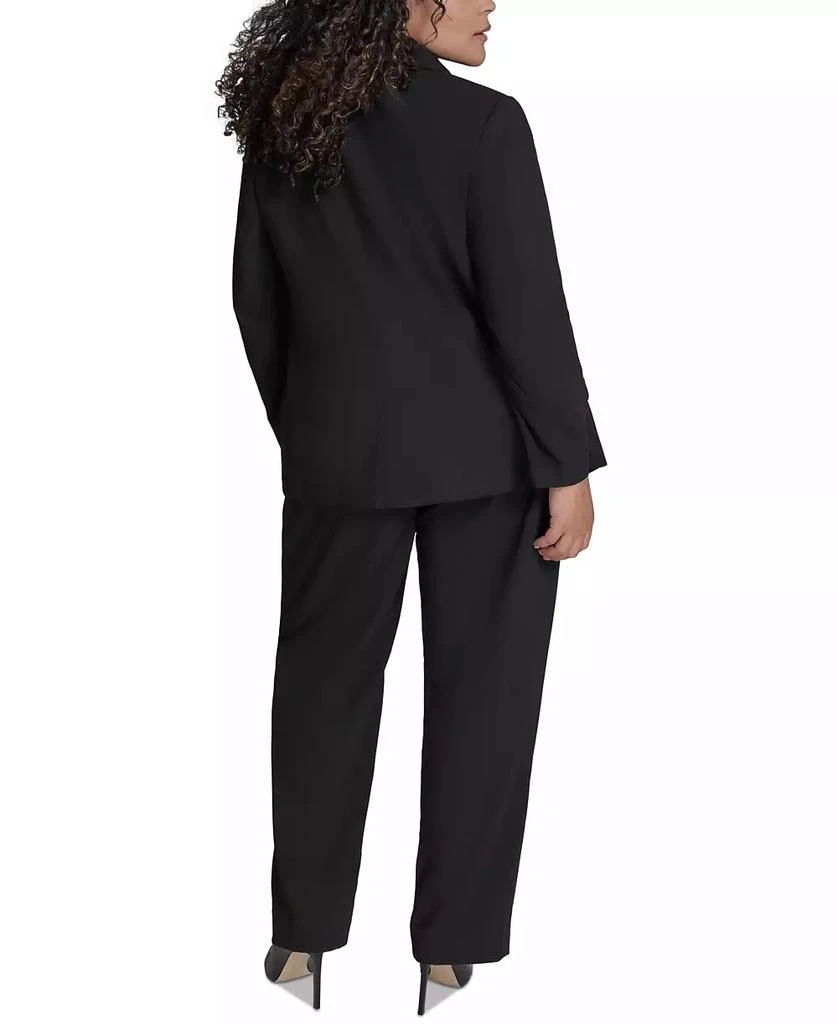 Calvin Klein Plus Size One-Button Blazer 6