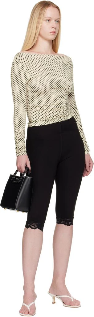 Staud Black Mini Shirley Leather Bag 4