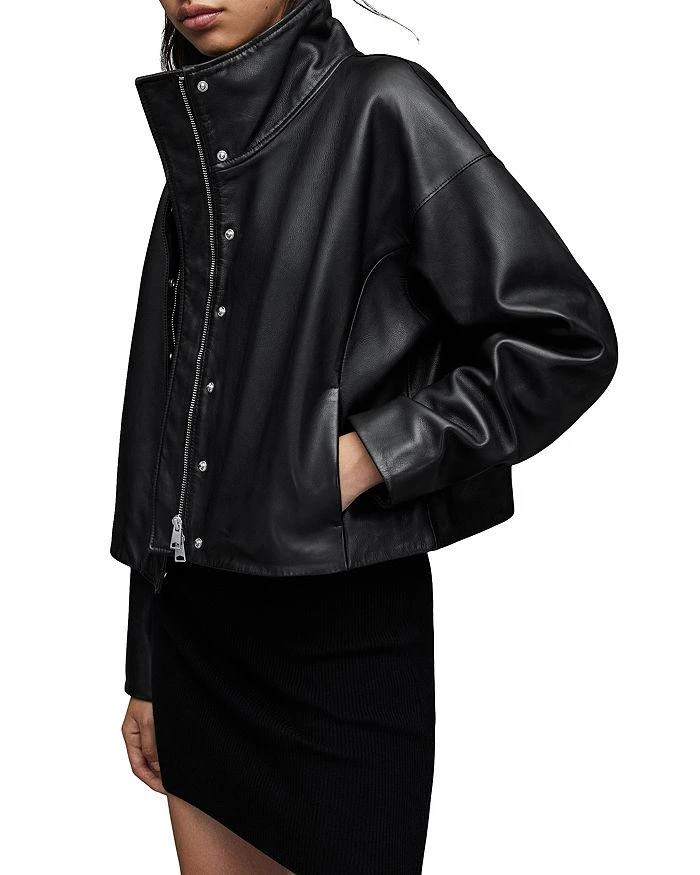 ALL SAINTS Ryder Leather Jacket 5
