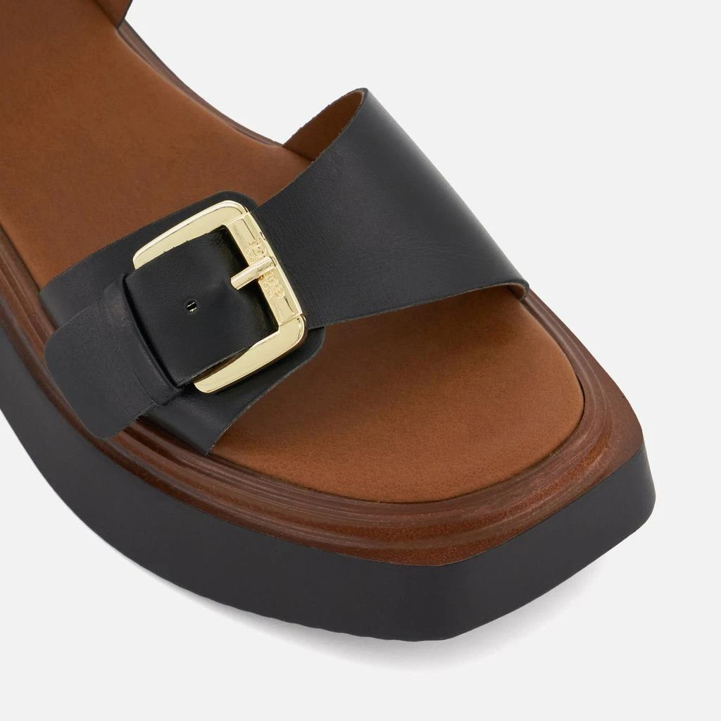 Dune Dune London Women's Loells Leather Flatform Sandals 4