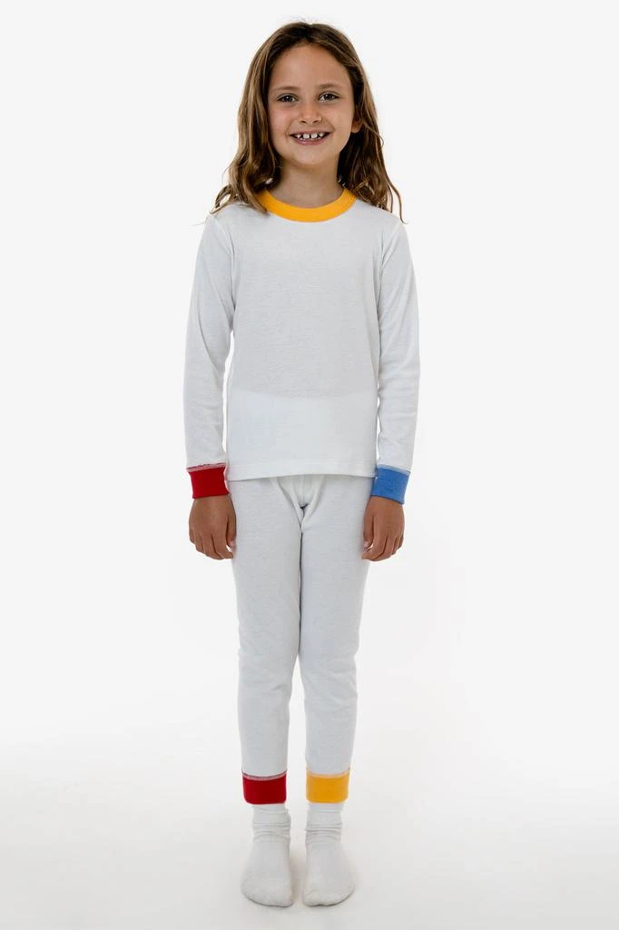 Los Angeles Apparel FFR104 - Kids 50/50 Rib Pant 7