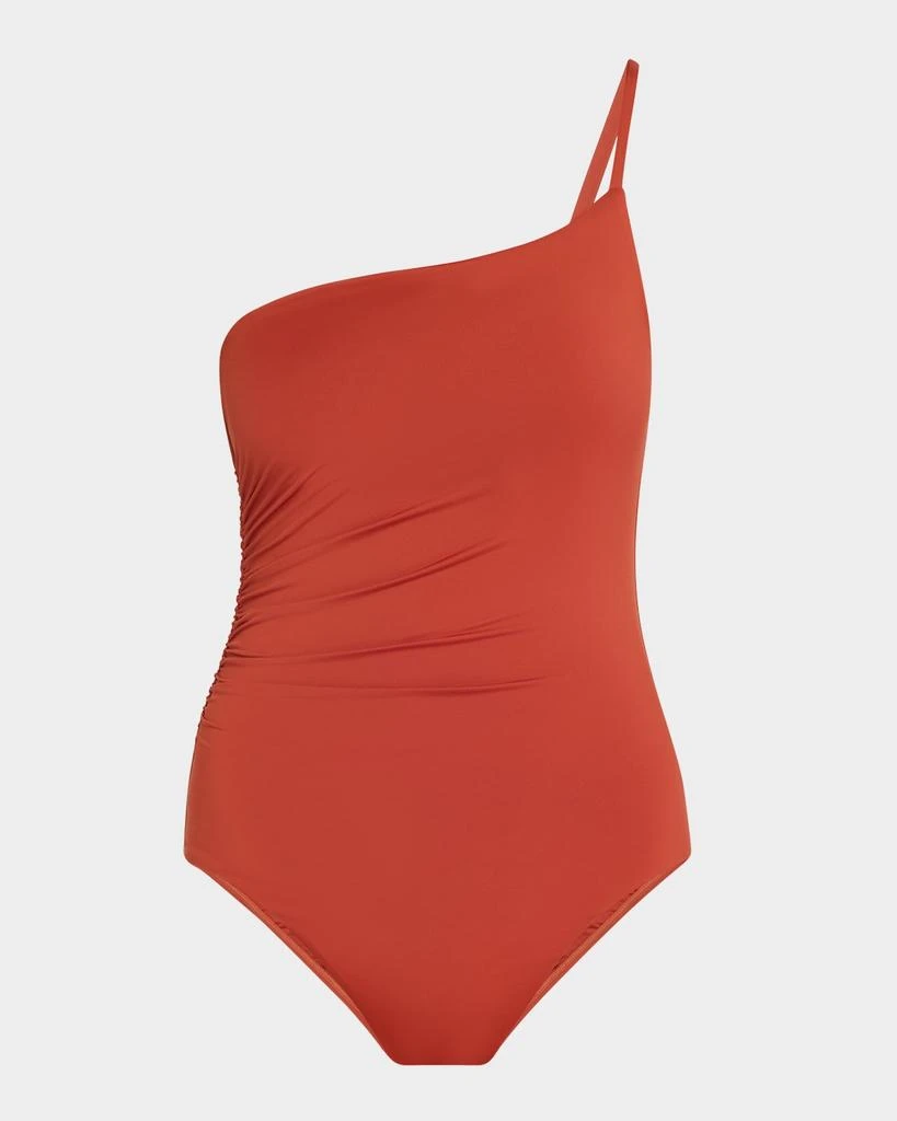 Bondi Born Adeena Asymmetric One-Piece Swimsuit 1