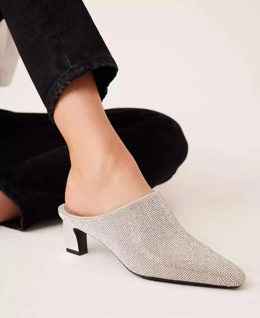 Anne Klein Women's Sabrine Kitten Heel Dress Mules 14