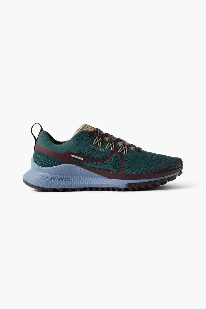 NIKE React Pegasus Trail 4 rubber-trimmed mesh sneakers 1