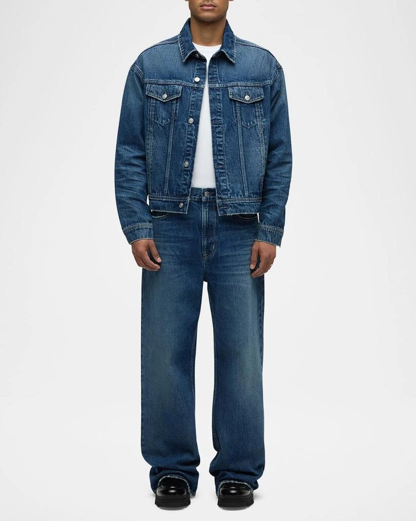 Hudson Men's Denim Trucker Jacket 2