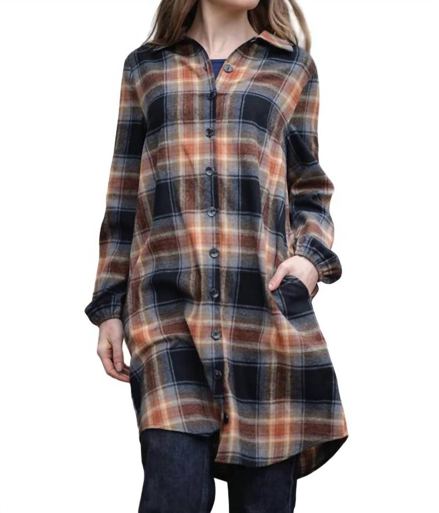 Papillon Papillon - Plaid Shirtdress