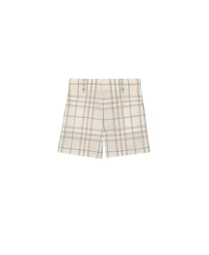 Burberry Boys' Check Cotton Shorts - Baby