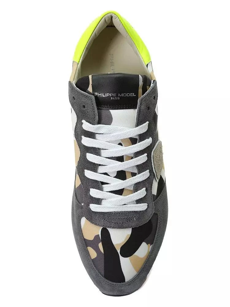 PHILIPPE MODEL Philippe Model Army Fabric Sneaker 3