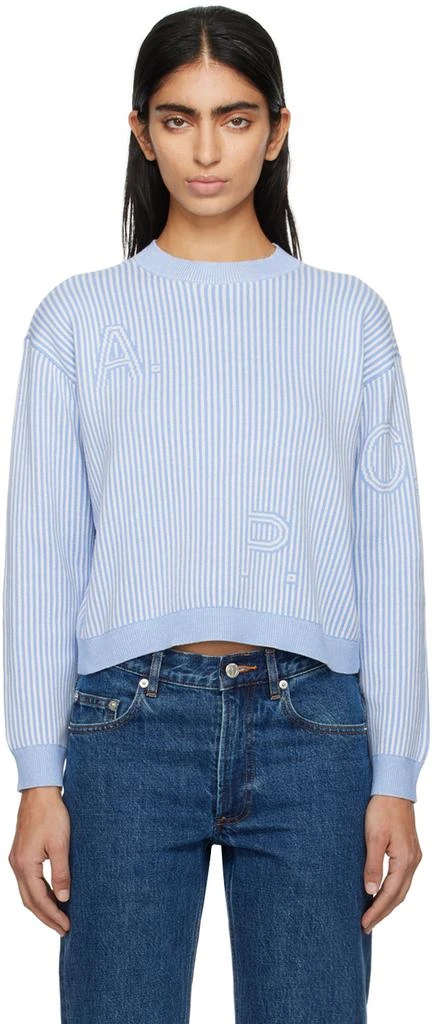 A.P.C. Blue Daisy Sweater 1