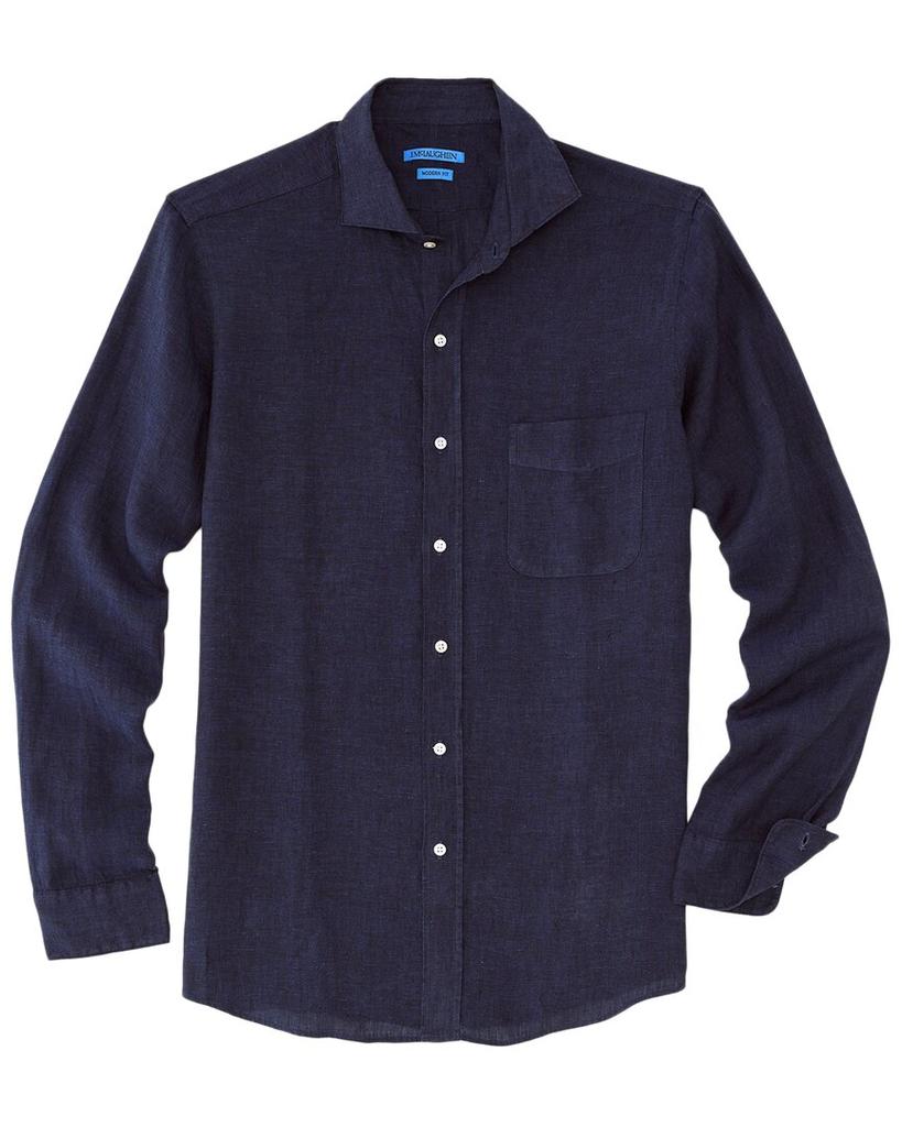 J.McLaughlin Drummond Modern Fit Linen Shirt