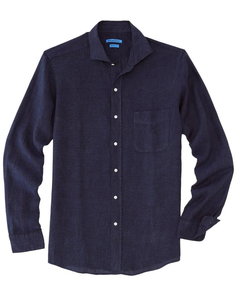 J.McLaughlin Drummond Modern Fit Linen Shirt 1