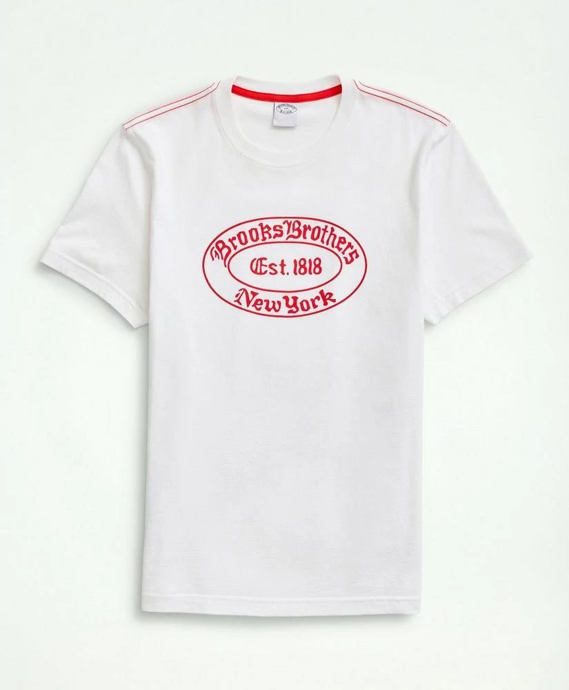 Brooks Brothers Brooks Brothers Label Graphic T-Shirt