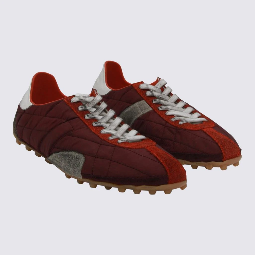 MAISON MARGIELA Maison Margiela Dark Red Sneakers 2