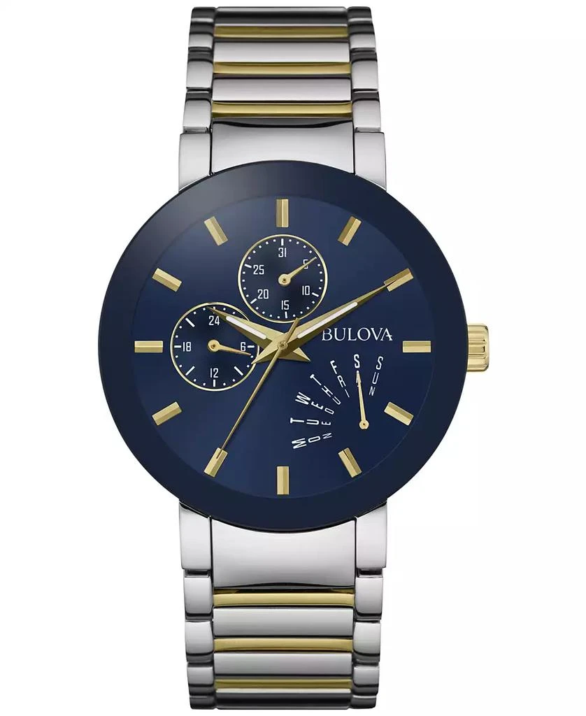 Bulova Men's Futuro Two-Tone Stainless Steel Bracelet Watch 40mm 1