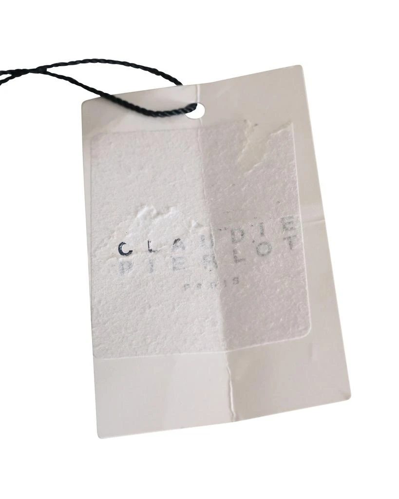 Claudie Pierlot Button Shoulder Mini Dress in Black Triacetate 5
