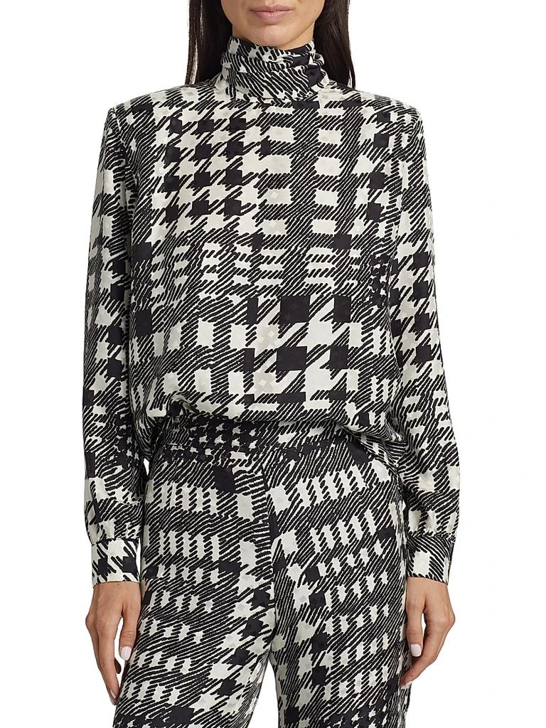 Libertine Peggys Houndstooth Bianca Blouse 3