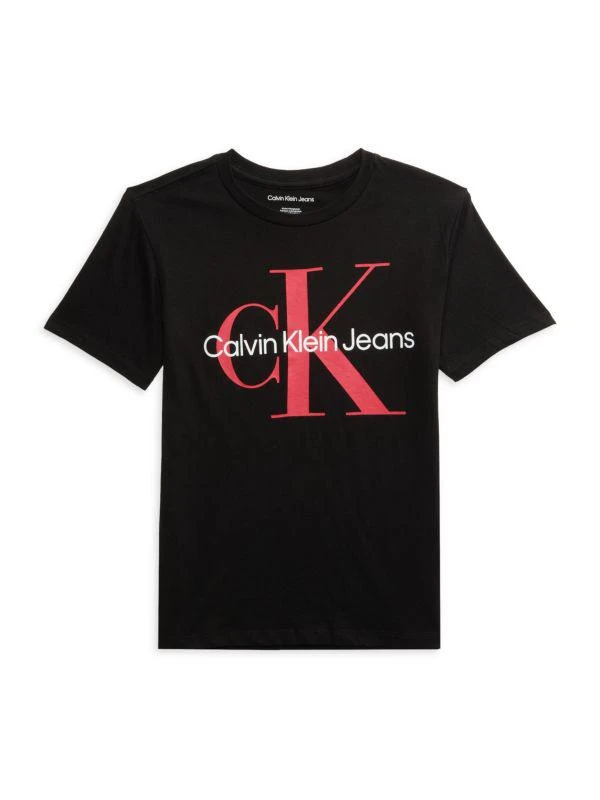 Calvin Klein Boy's Logo Tee 1