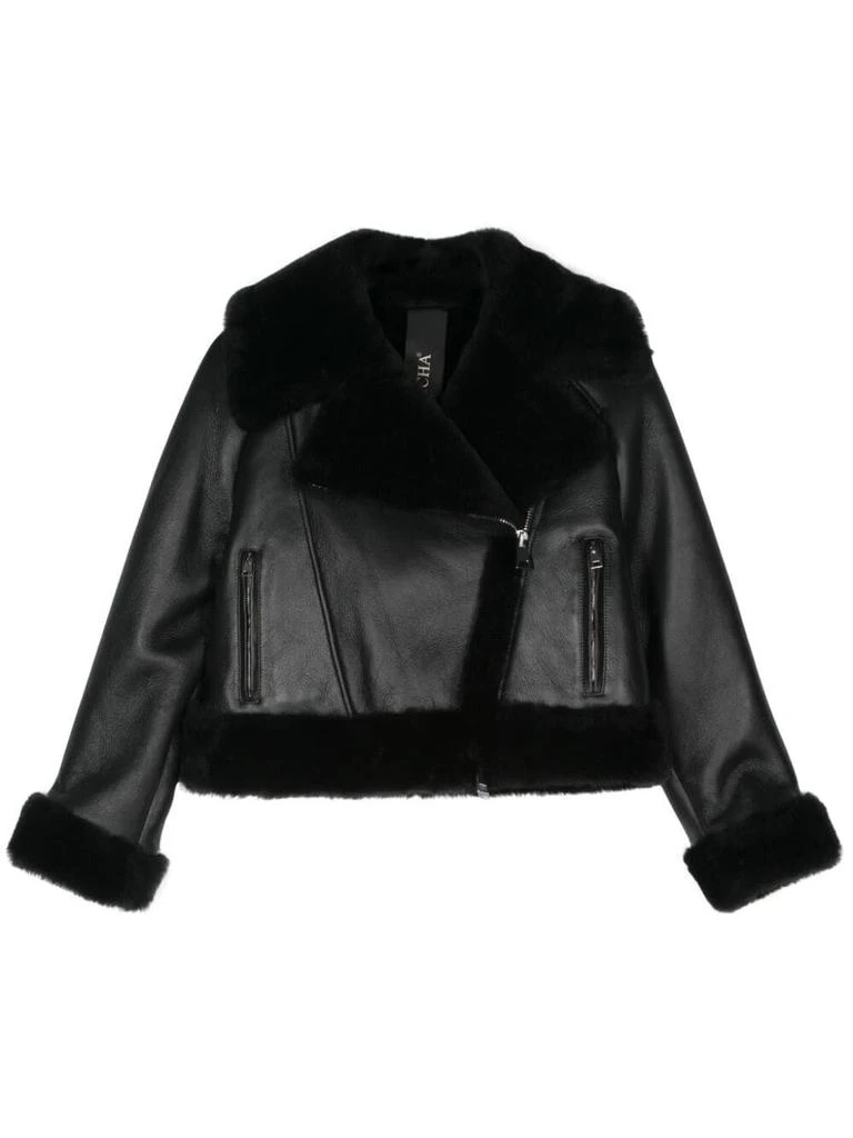 BLANCHA SHEARLING JACKET 4