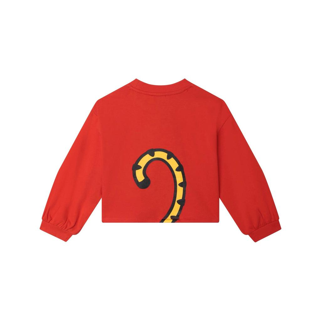 Kenzo Sweat-Shirt Poivron - Enfant Fille - Kenzo Kids