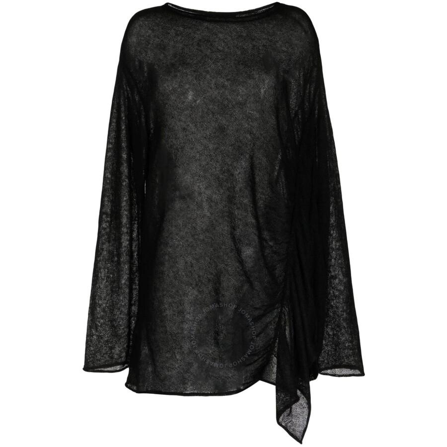 YOHJI YAMAMOTO Ys Asymmetric Gathered Jumper