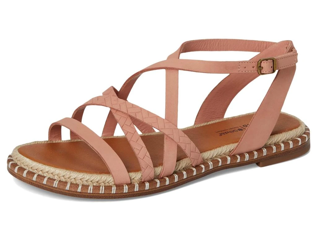 Lucky Brand Kielly Cross Strap Flat Sandals 6