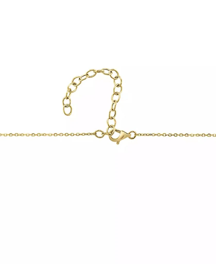 Effy EFFY® Multi-Gemstone (5/8 ct. t.w.) & Diamond (1/8 ct. t.w.) Starfish Pendant Necklace in 14k Gold, 18" + 1" extender 4