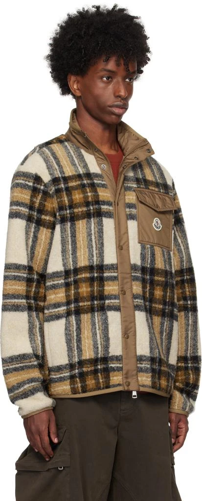Moncler Beige Check Jacket 2