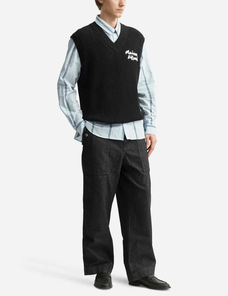 Maison Kitsune Maison Kitsuné Handwriting Vest 5