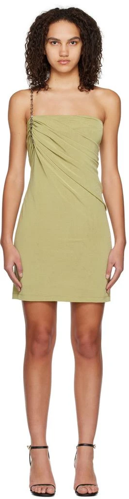 givenchy green dress Givenchy // Silk & Sequin Midi Dress – VSP Consignment