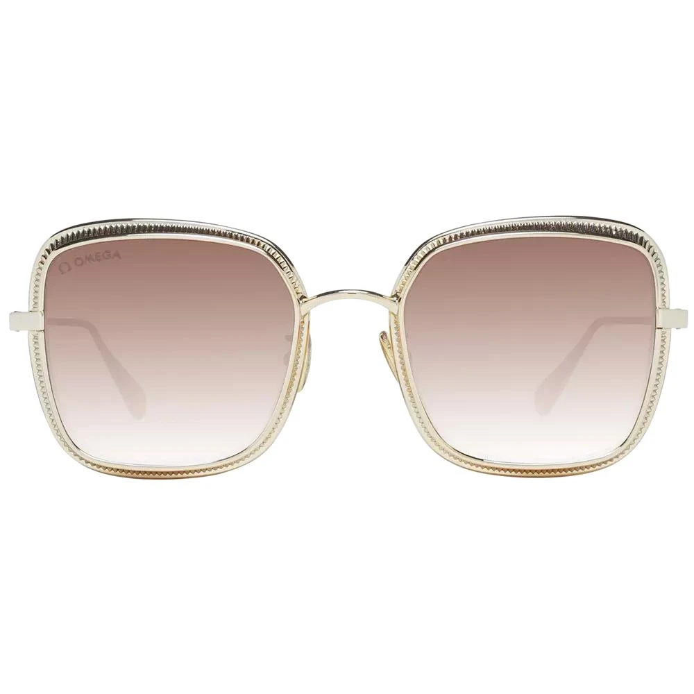 Omega Omega Gold Women Sunglasses 2